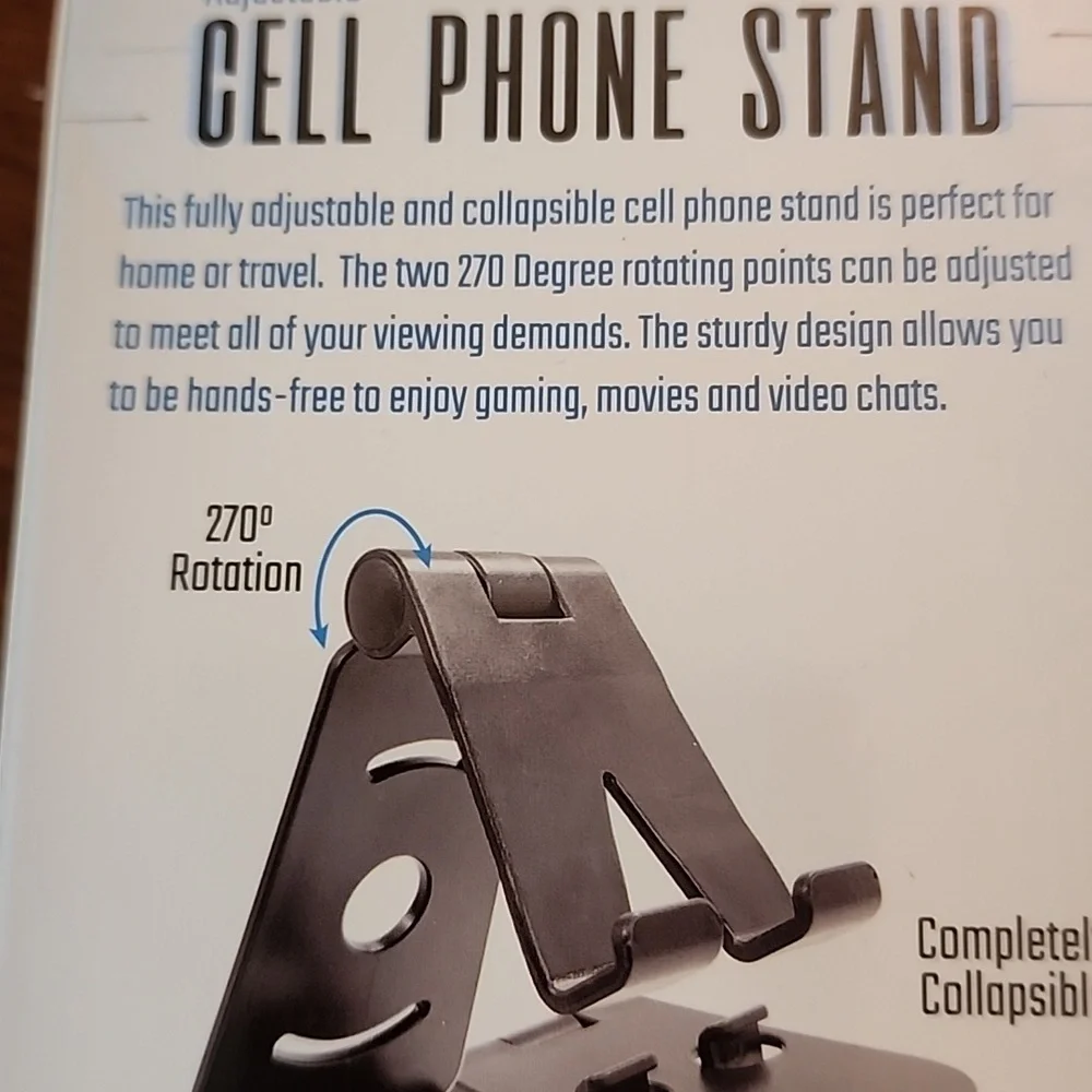 InfiniTek Black Cell Phone Stand